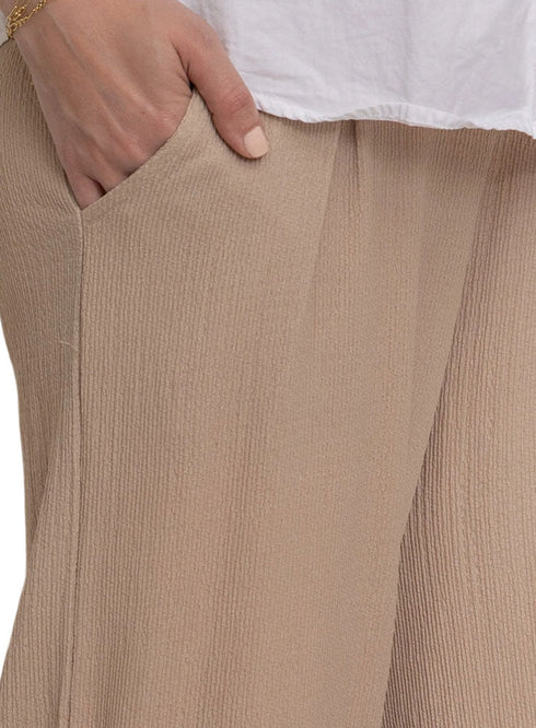 Beige Crochet Pant