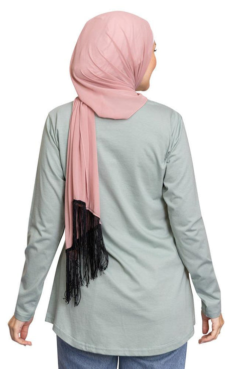 Aqua Foam Printed Long - Sleeve Design 2 - Khotwh