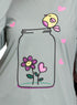 Aqua Foam Printed Long - Sleeve Design 2 - Khotwh