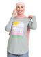 Aqua Foam Printed Long - Sleeve Design 48 - Khotwh