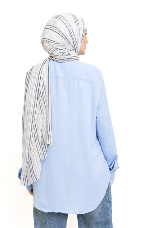 Baby Blue CY - Over Size Shirt - Khotwh