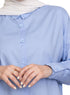 Baby blue Over - Size Shirt - Khotwh