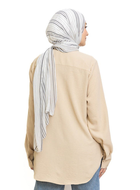 Beige CY - Over Size Shirt - Khotwh
