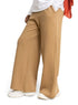 Biscuit Ribbed Wide Leg - Khotwh