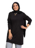 Black Basic Tunic - Khotwh