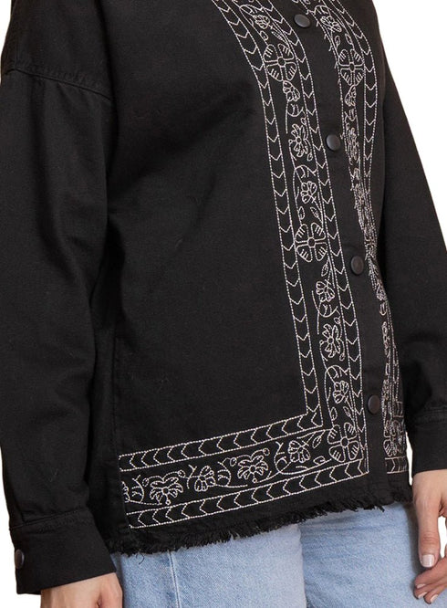 Black Gabardine Jacket 2 - Khotwh