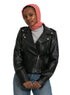 Black Leather Jacket - Khotwh