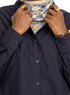 Black Linen Over - Size Shirt - Khotwh