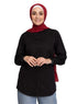 Black M - Poplin Shirt - Khotwh