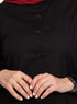 Black M - Poplin Shirt - Khotwh
