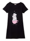 Black Night Shirt - Design 16 - Khotwh