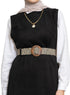 Black Sleeve - Less Dress - Khotwh