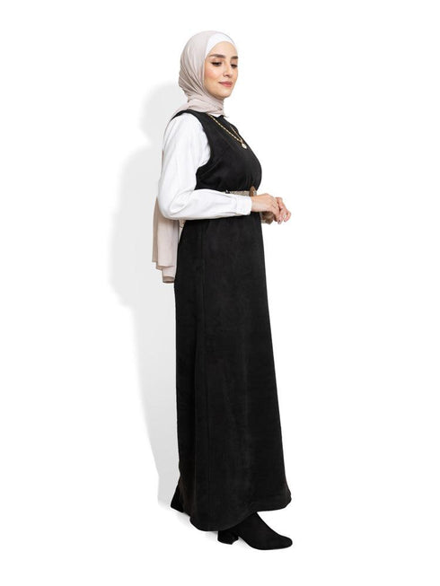 Black Sleeve - Less Dress - Khotwh