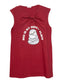 Brick Red knot Night Shirt - Design 8 - Khotwh