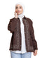 Brown Gabardine Jacket 2 - Khotwh