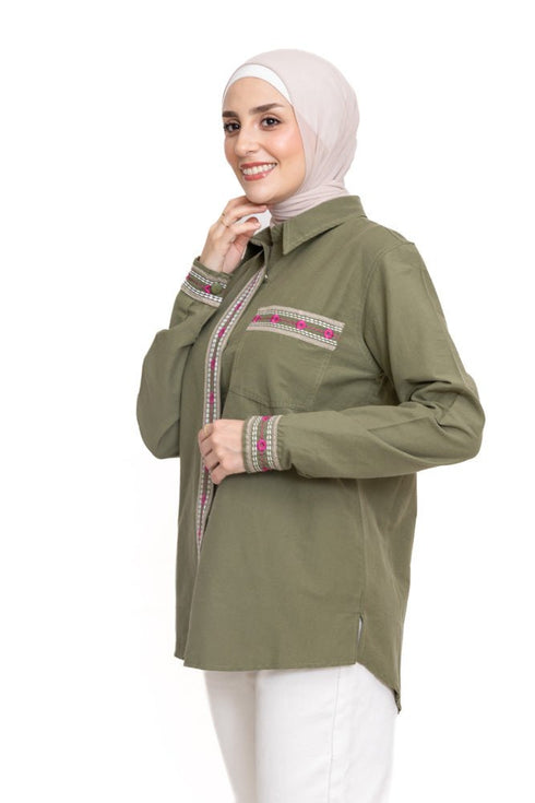 Cedar Western Shirt - Khotwh