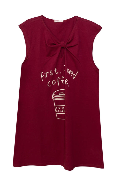Chili Pepper knot Night Shirt - Design 7 - Khotwh
