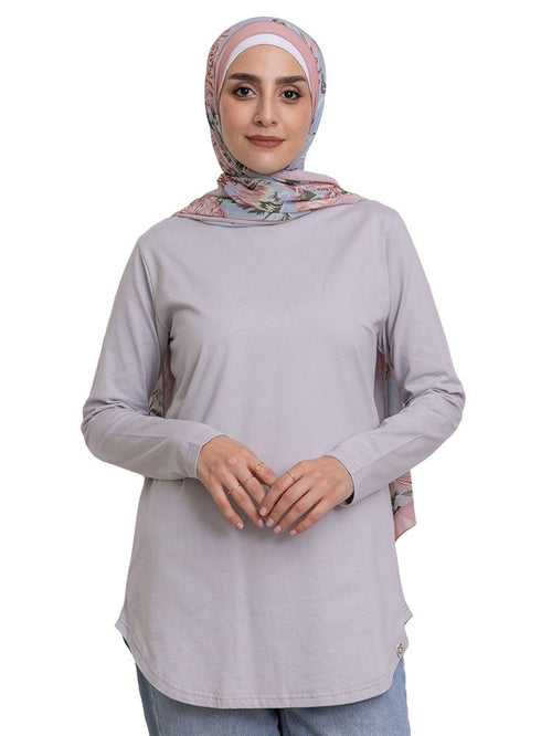Cloud Curved Long - Sleeve - Khotwh