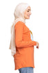 Copper Coin Printed Long - Sleeve Design 30 - Khotwh