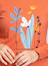 Copper Coin Printed Long - Sleeve Design 45 - Khotwh
