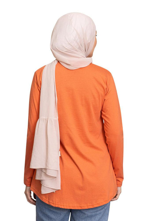 Copper Coin Printed Long - Sleeve Design 7 - Khotwh