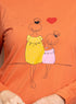 Copper Coin Printed Long - Sleeve Design 7 - Khotwh