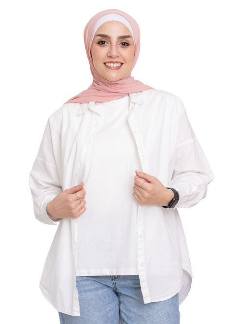 Creamy Short Sleeveless - Khotwh