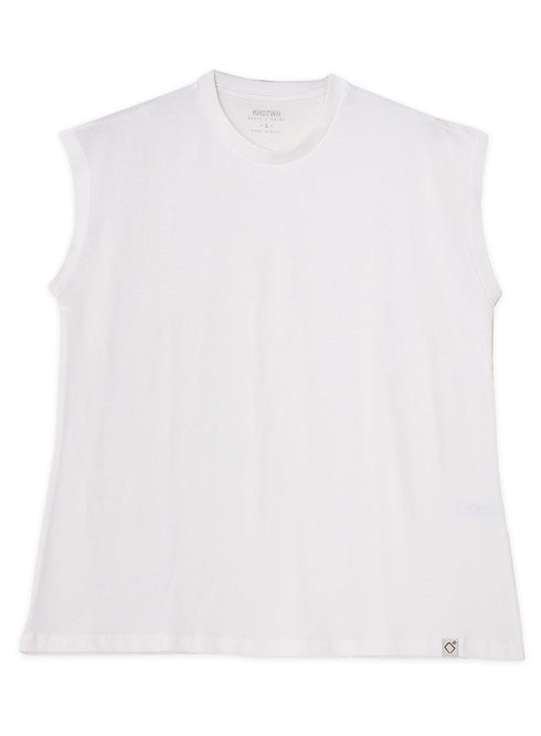 Creamy Short Sleeveless - Khotwh