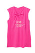 Crimson Pink knot Night Shirt - Design 4 - Khotwh
