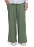 Dark Olive Crochet Pant - Khotwh