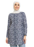 Design 17 Cloak Printed Blouse - Khotwh