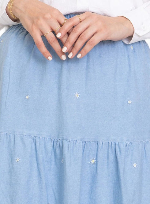 Design 2 Embroidered Skirt - Khotwh