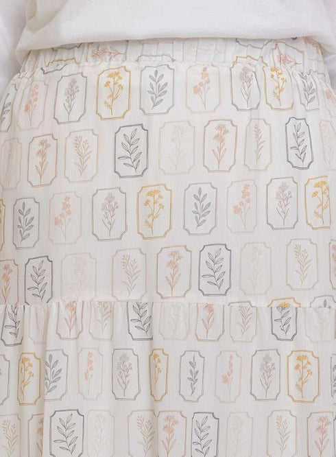 Design 3 Printed Skirt - Khotwh