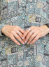 Design 7 Cloak Printed Blouse - Khotwh