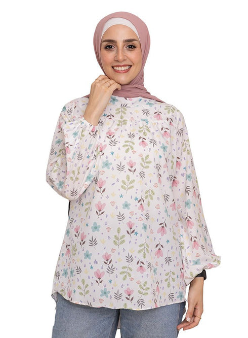 Design 9 Printed Blouse - Khotwh