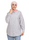Design1 - Black Striped Over - Size Shirt - Khotwh