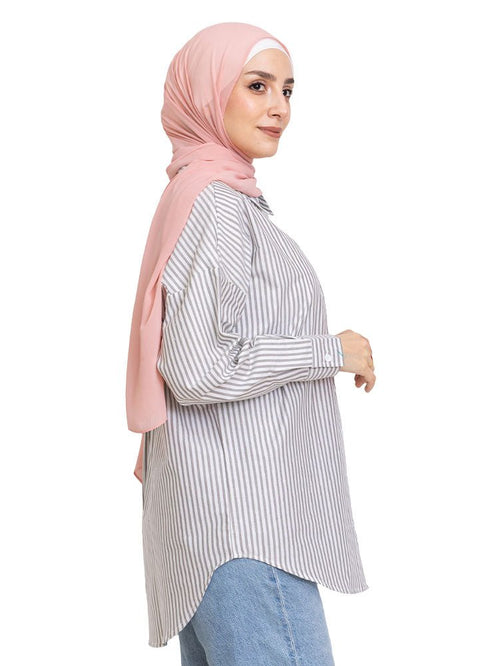 Design1 - Black Striped Over - Size Shirt - Khotwh