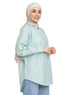 Design1 - Green Striped Over - Size Shirt - Khotwh