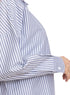 Design1 - Navy Striped Over - Size Shirt - Khotwh