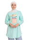 Fair Aqua - Design 25 Printed Long - Sleeve - Khotwh