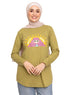 Fern Printed Long - Sleeve Design 53 - Khotwh