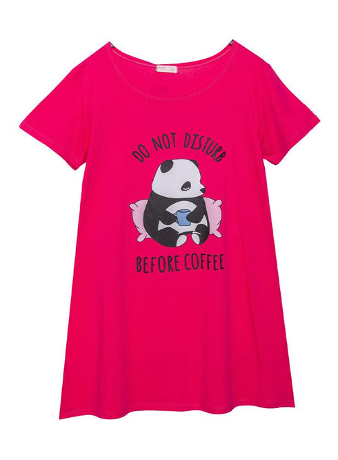 Flowery Night Shirt - Design 1 - Khotwh