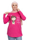 Flowery Printed Long - Sleeve Design 36 - Khotwh