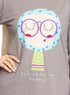 Forest Grey Printed Long - Sleeve Design 37 - Khotwh