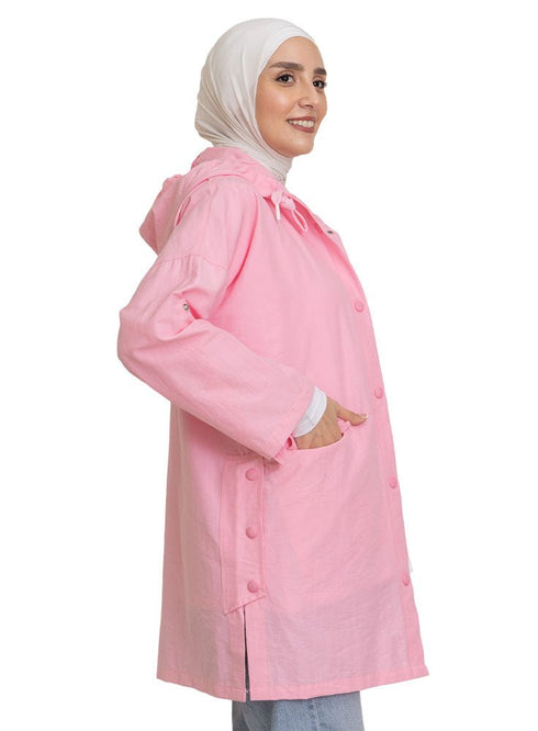 Fuchsia Pink Design 7201 Jacket - Khotwh
