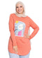 Ginger Printed Long - Sleeve Design 56 - Khotwh