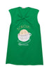 Green knot Night Shirt - Design 5 - Khotwh