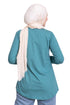 Green Olive Printed Long - Sleeve Design 16 - Khotwh