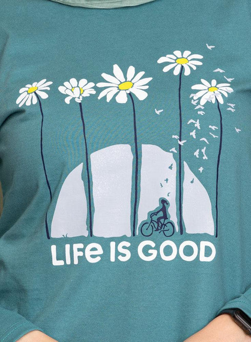Green Olive Printed Long - Sleeve Design 27 - Khotwh