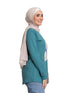 Green Olive Printed Long - Sleeve Design 3 - Khotwh